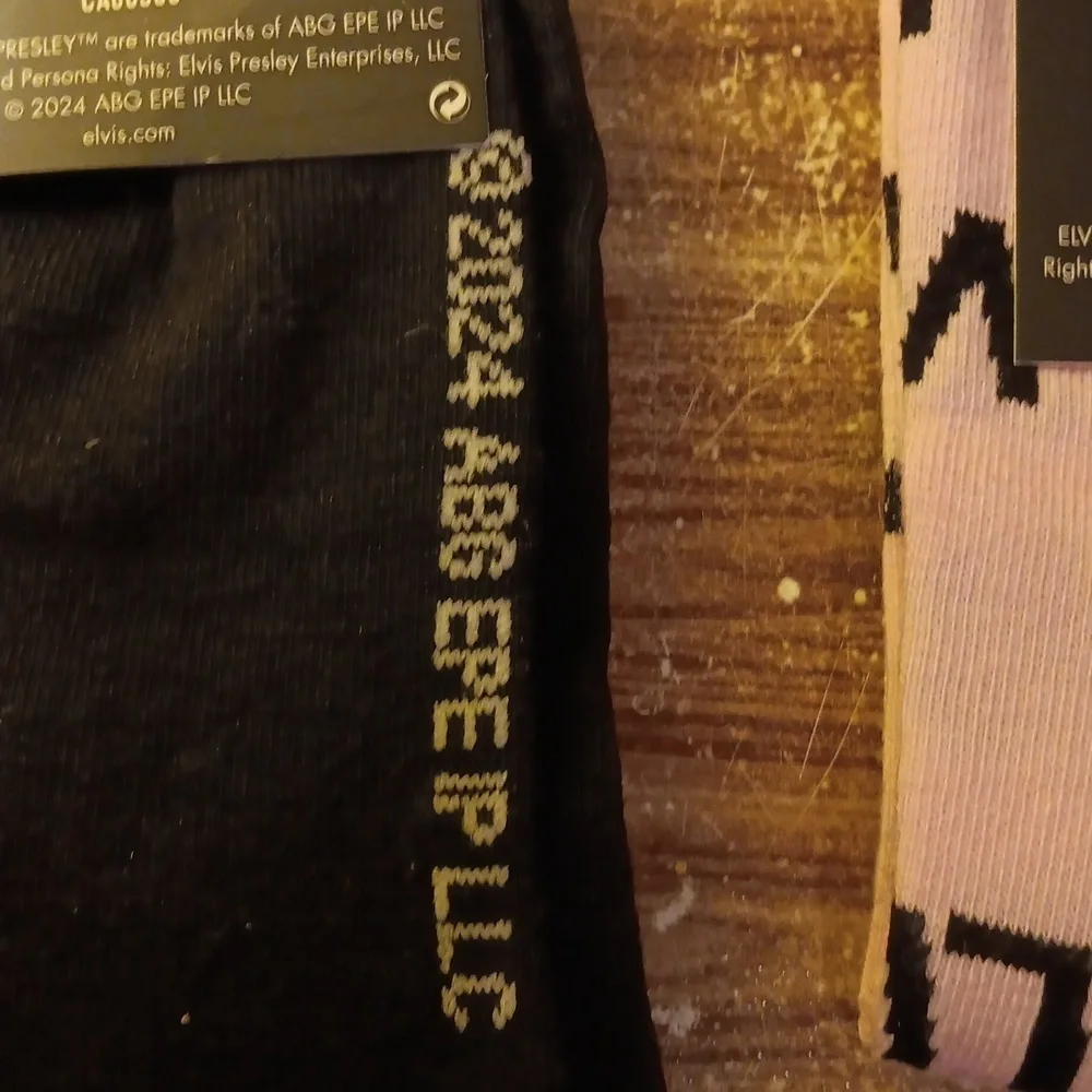 Elvis Presley socks one size mens and woman's nwt